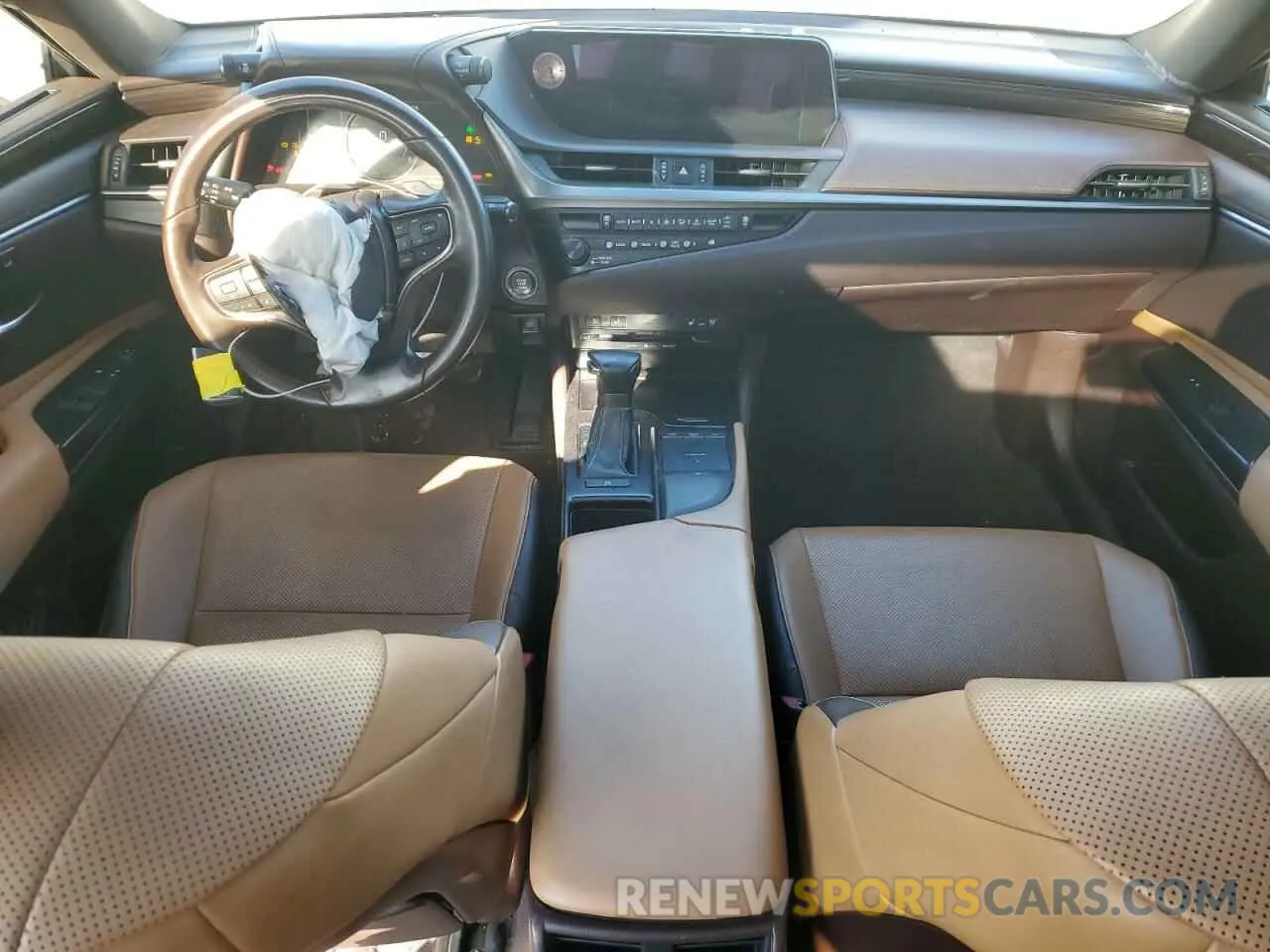 8 fotografías del automóvil dañado JTHBZ1B11K2004638 LEXUS ES350 2019