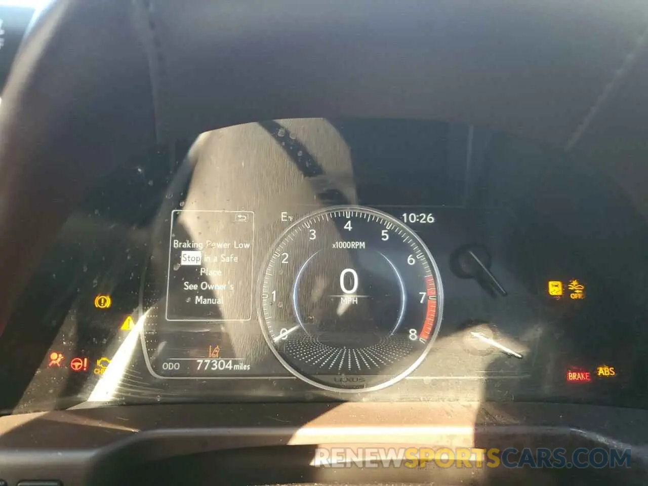 9 fotografías del automóvil dañado JTHBZ1B11K2004638 LEXUS ES350 2019