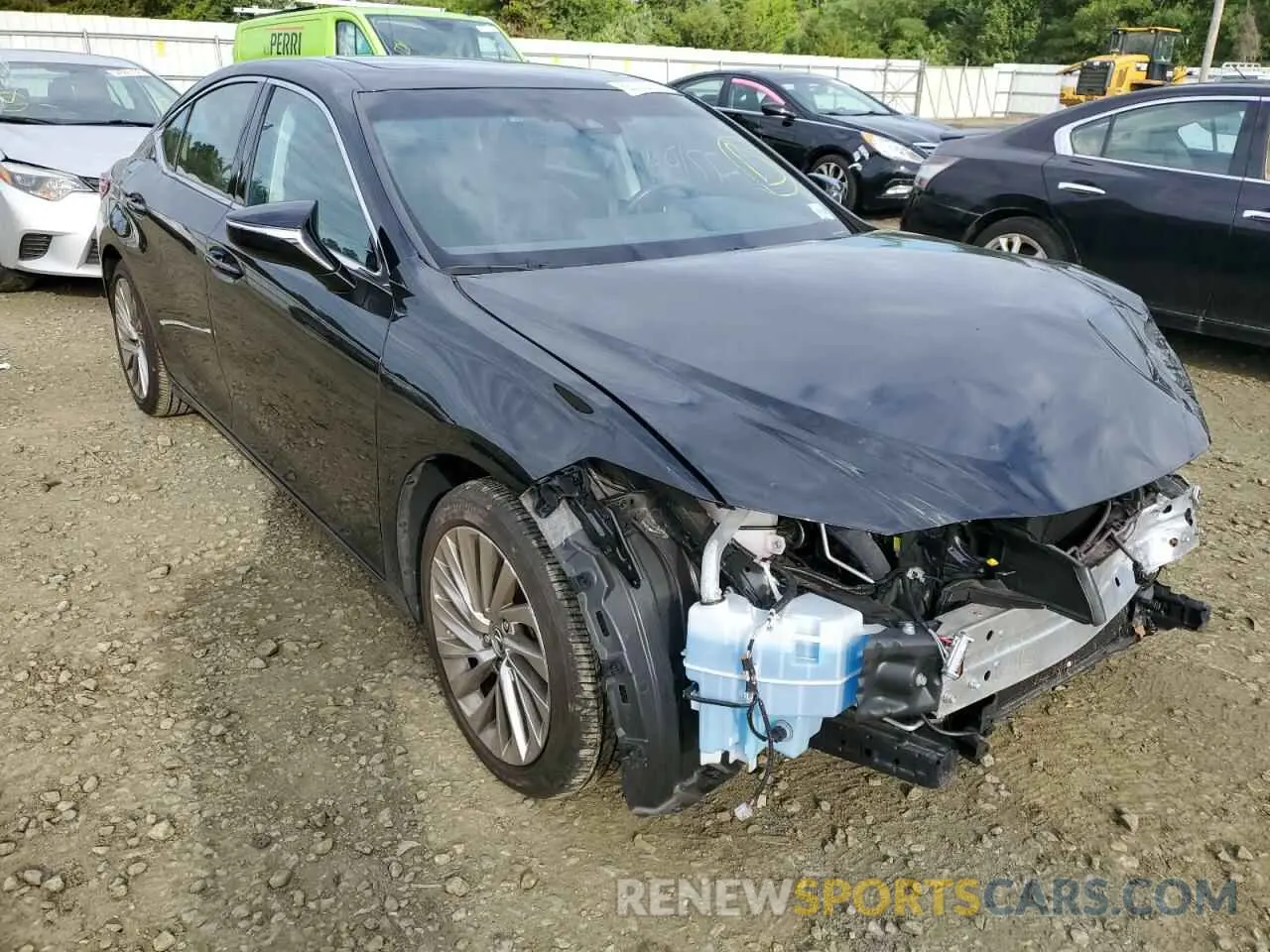 1 fotografías del automóvil dañado JTHBZ1B12K2003319 LEXUS ES350 2019