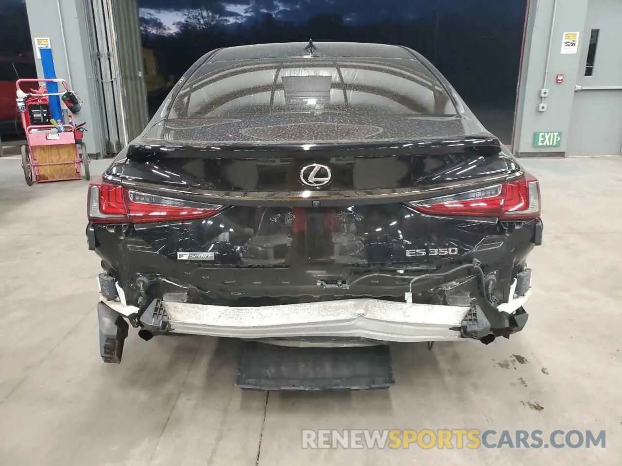 6 fotografías del automóvil dañado JTHBZ1B16K2002528 LEXUS ES350 2019