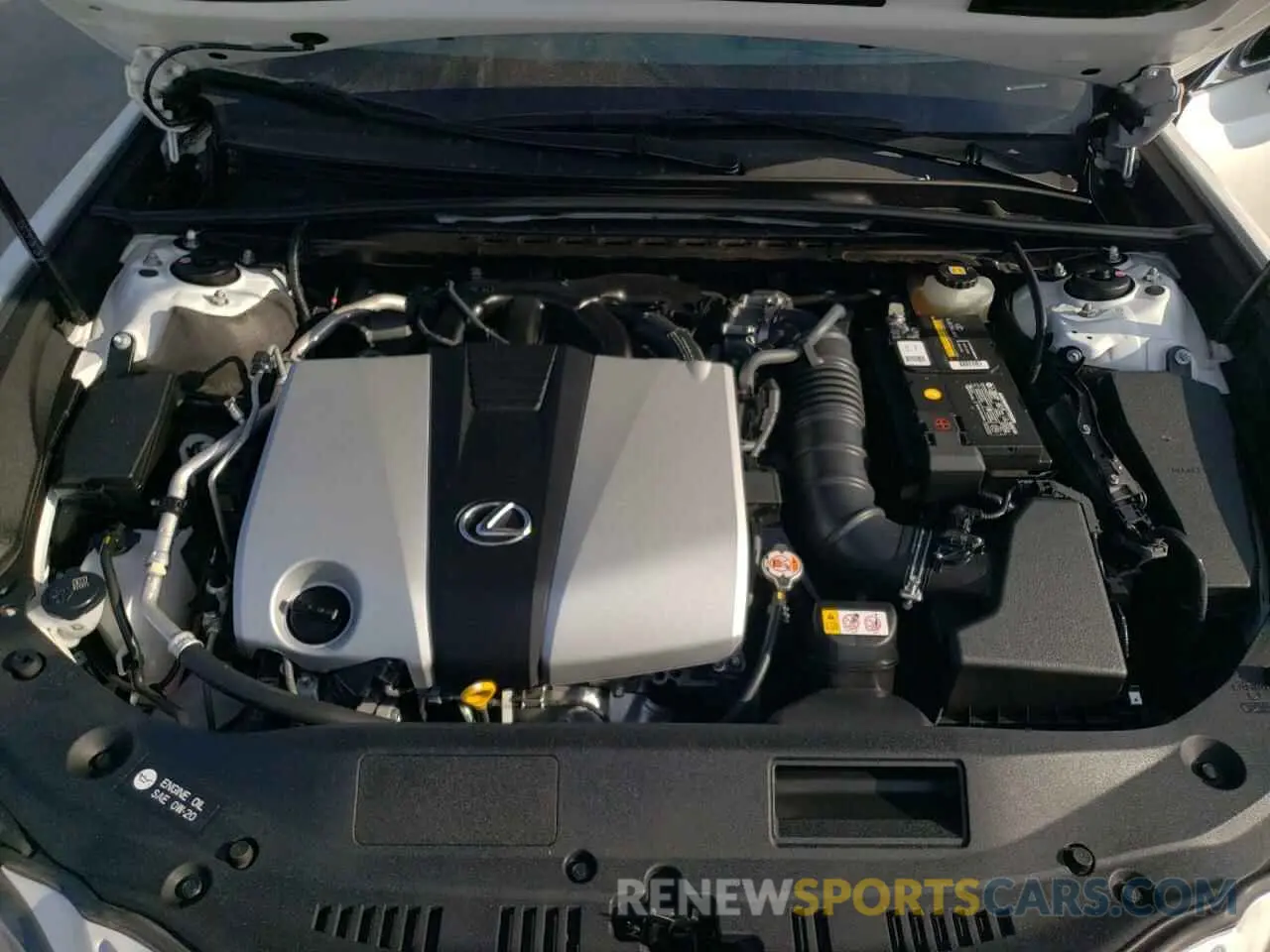 11 fotografías del automóvil dañado JTHBZ1B19K2003365 LEXUS ES350 2019