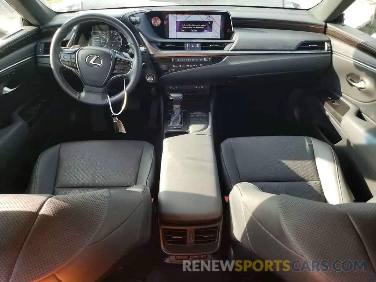 8 fotografías del automóvil dañado JTHBZ1B19K2003365 LEXUS ES350 2019