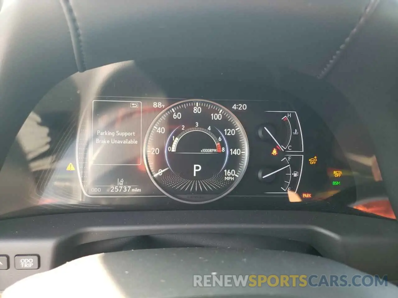 9 fotografías del automóvil dañado JTHBZ1B19K2003365 LEXUS ES350 2019