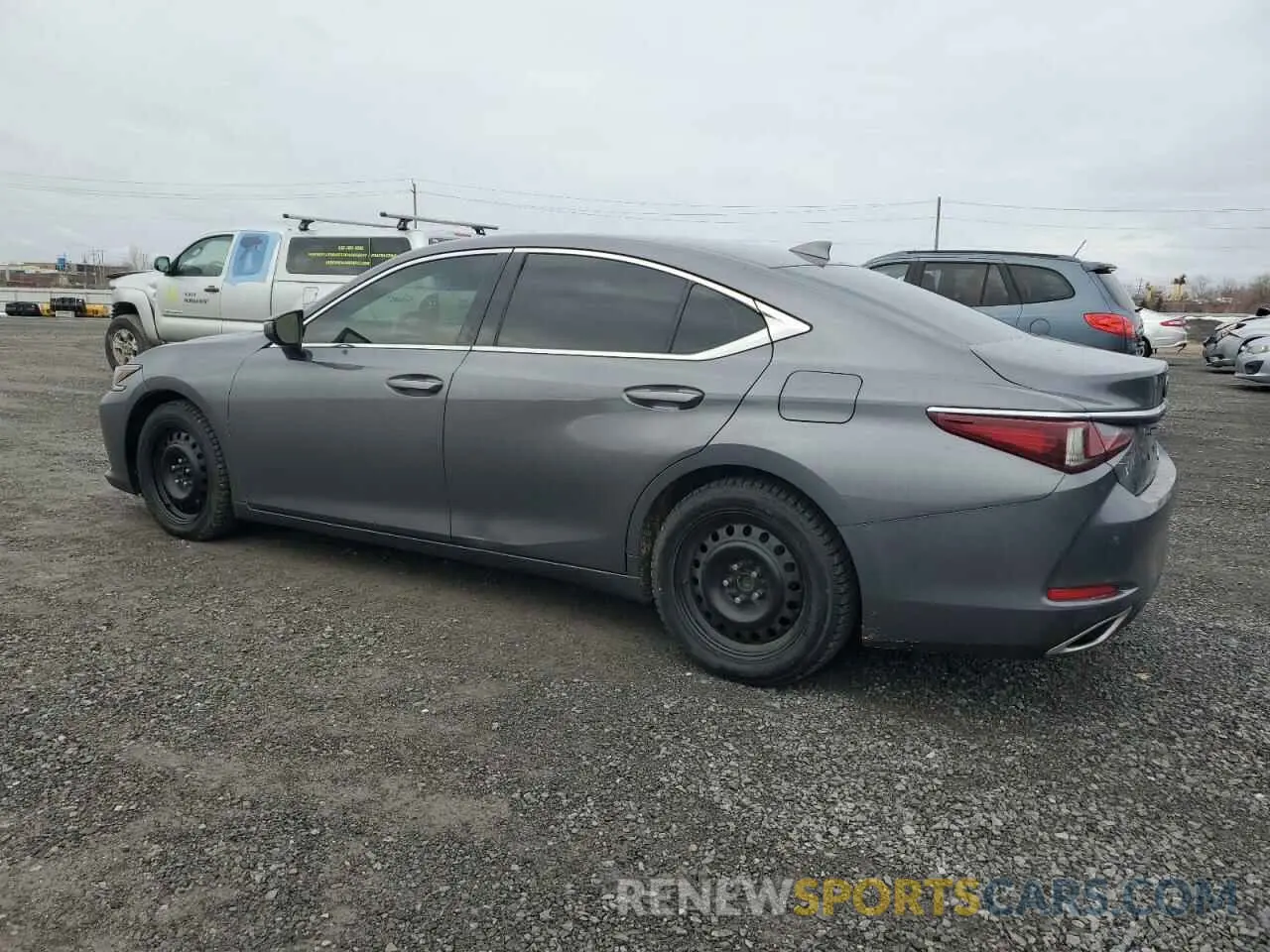 2 fotografías del automóvil dañado 58ABZ1B11LU055844 LEXUS ES350 2020