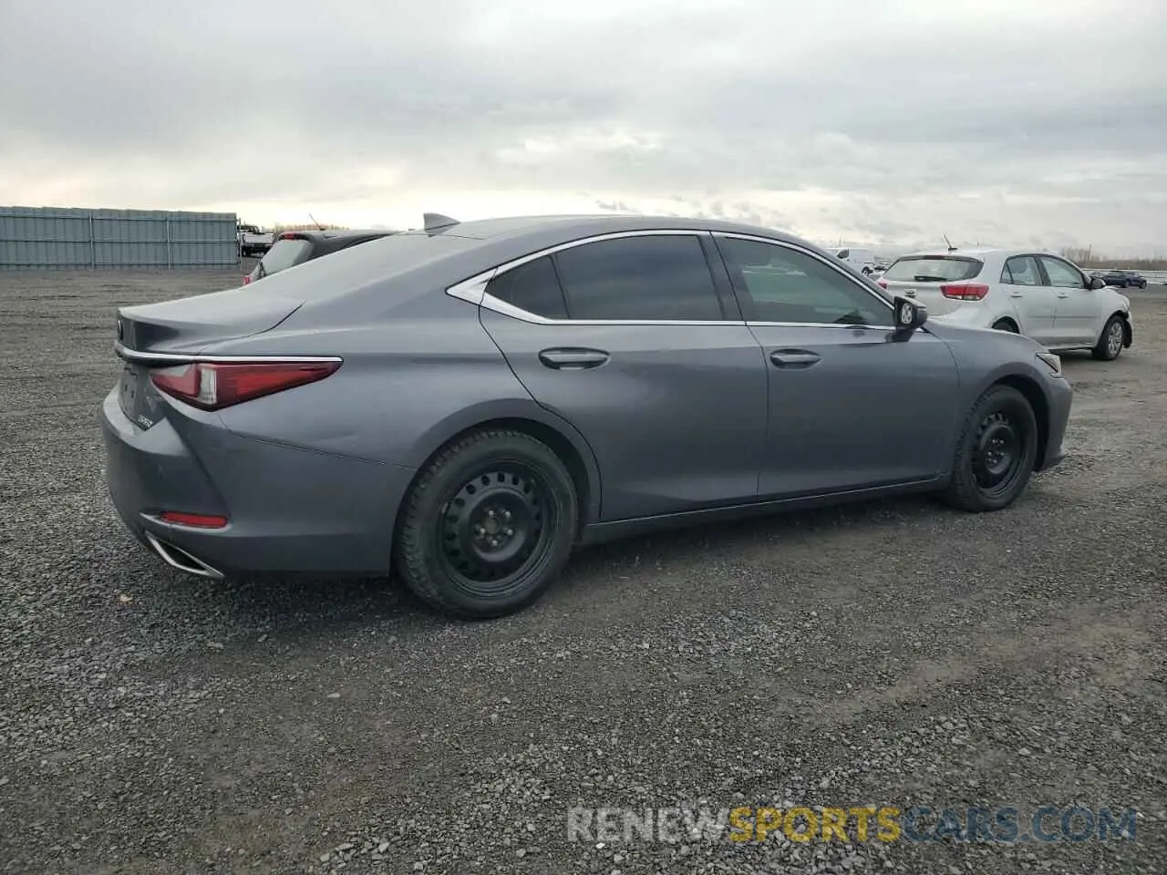 3 fotografías del automóvil dañado 58ABZ1B11LU055844 LEXUS ES350 2020