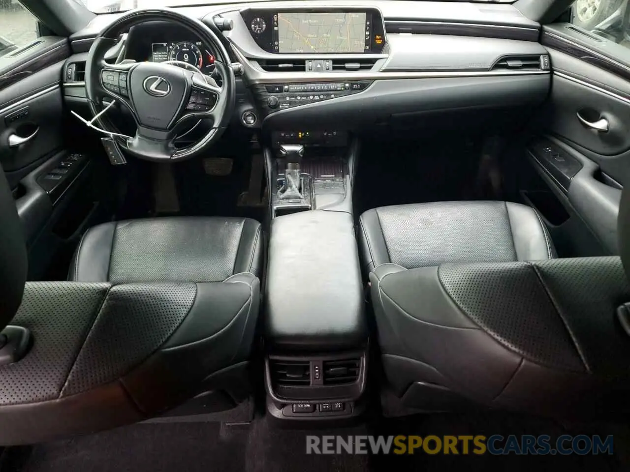 8 fotografías del automóvil dañado 58ABZ1B11LU055844 LEXUS ES350 2020