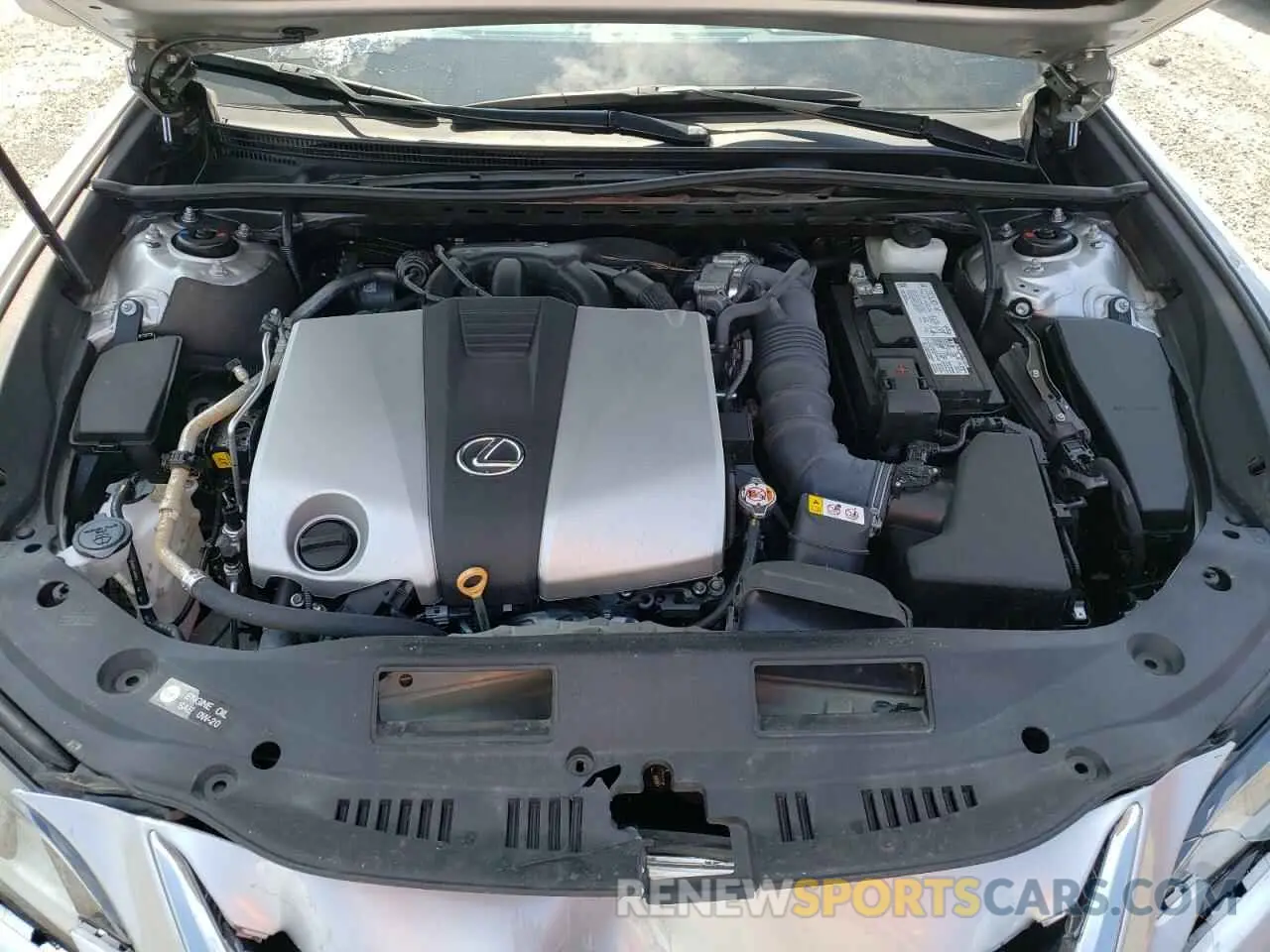 7 fotografías del automóvil dañado 58ADZ1B10LU066682 LEXUS ES350 2020