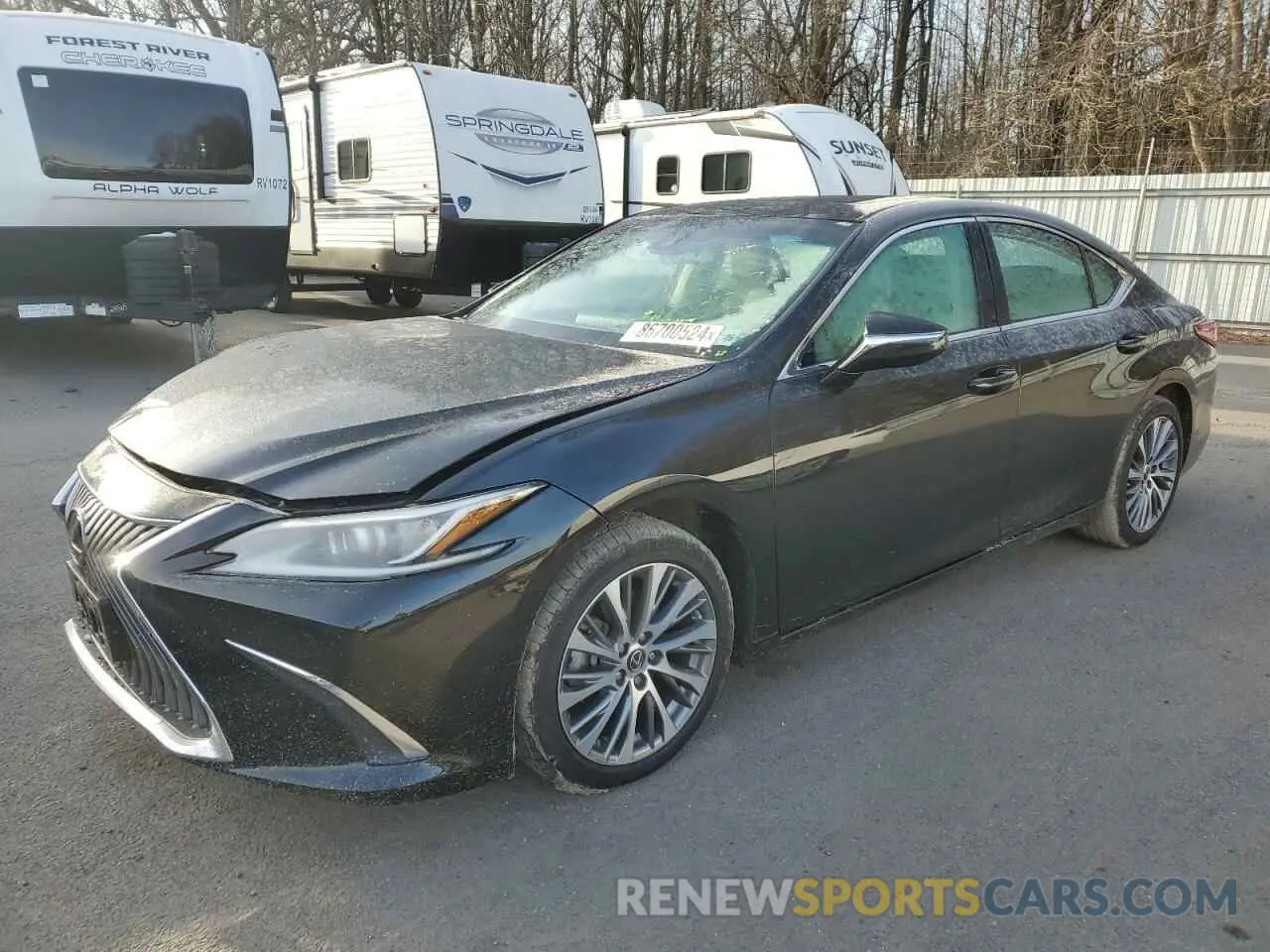 1 fotografías del automóvil dañado 58ADZ1B11LU074614 LEXUS ES350 2020