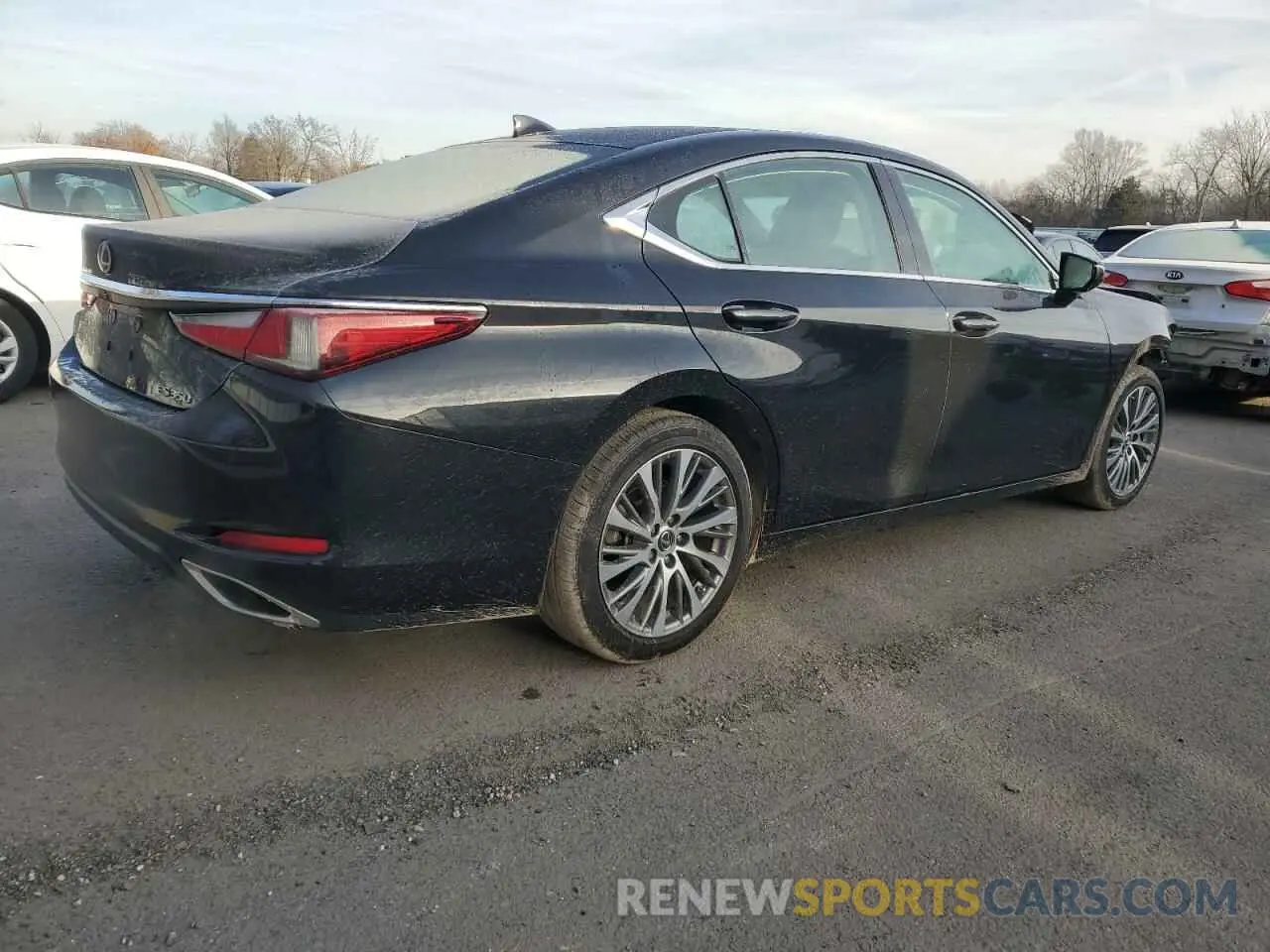 3 fotografías del automóvil dañado 58ADZ1B11LU074614 LEXUS ES350 2020