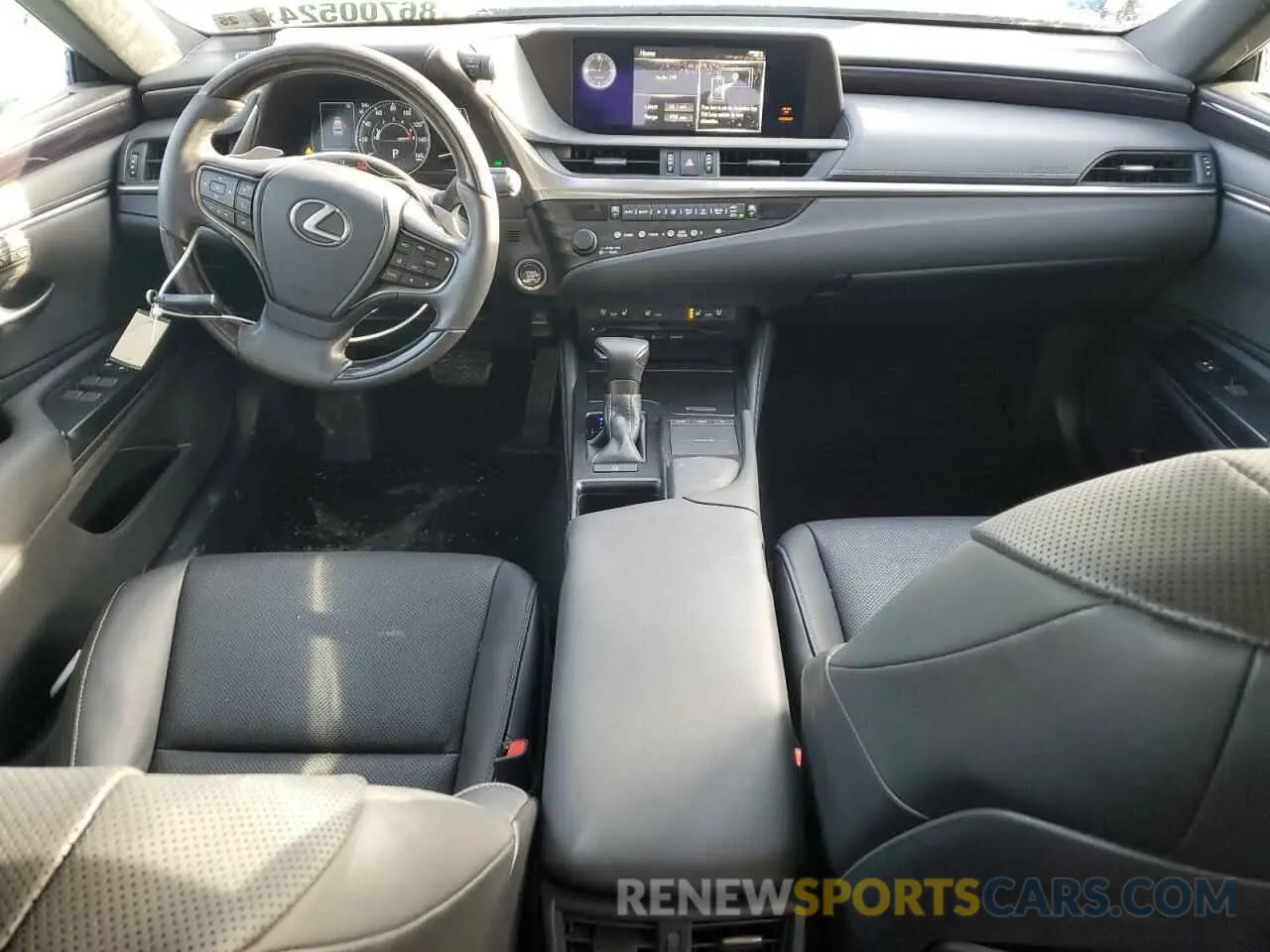 8 fotografías del automóvil dañado 58ADZ1B11LU074614 LEXUS ES350 2020