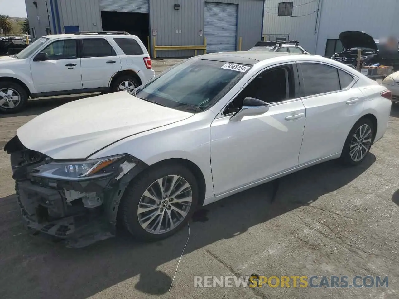 1 fotografías del automóvil dañado 58ADZ1B11LU078758 LEXUS ES350 2020