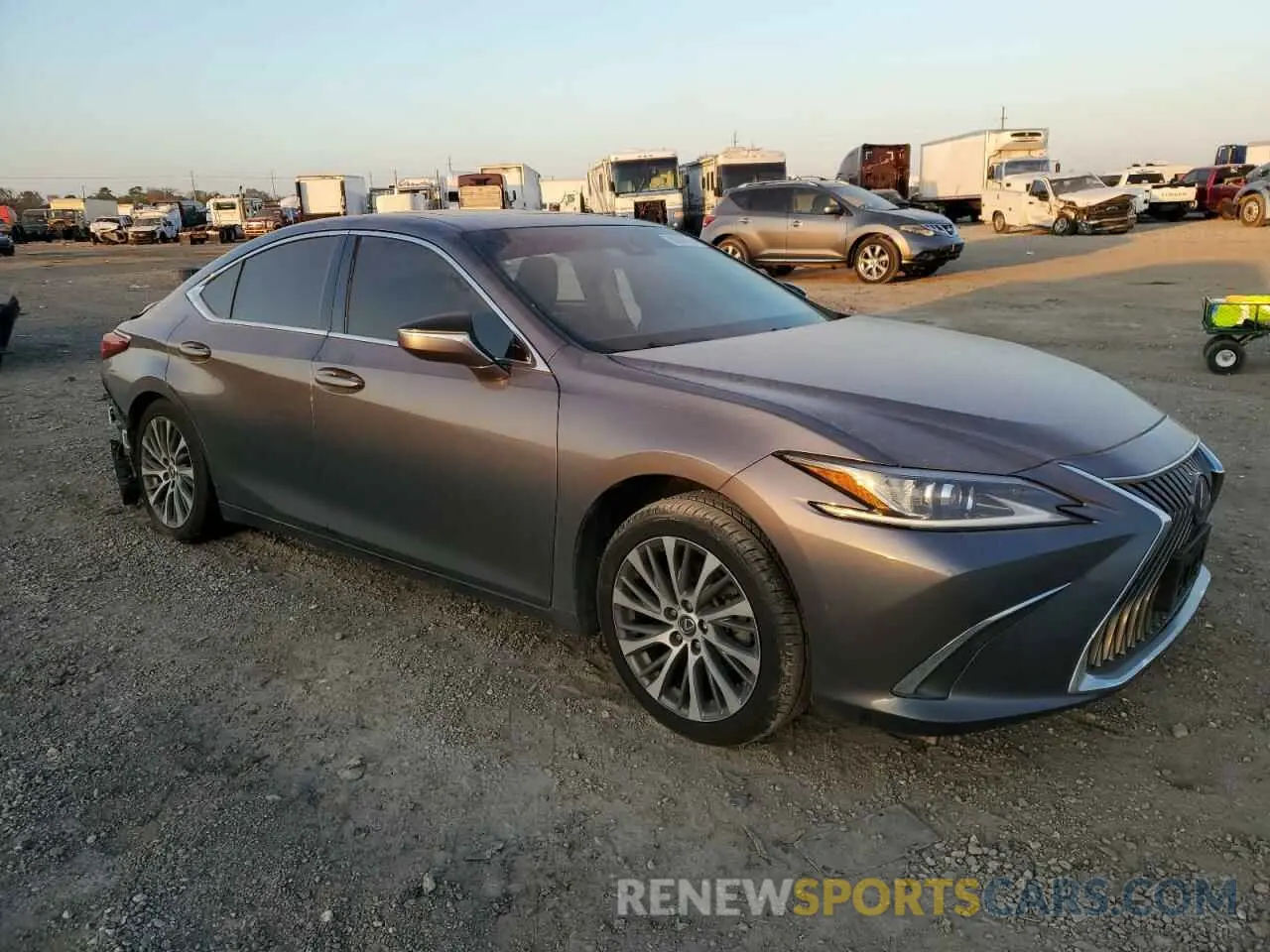 4 fotografías del automóvil dañado 58ADZ1B12LU074153 LEXUS ES350 2020