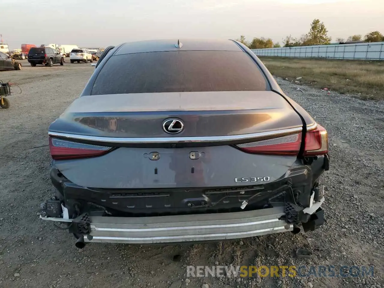 6 fotografías del automóvil dañado 58ADZ1B12LU074153 LEXUS ES350 2020