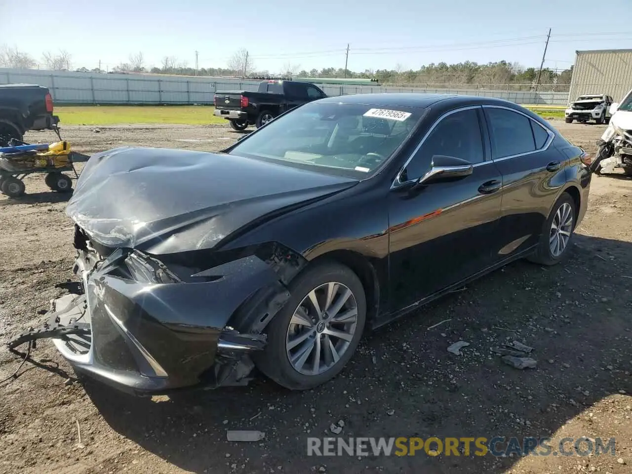 1 fotografías del automóvil dañado 58ADZ1B12LU077005 LEXUS ES350 2020