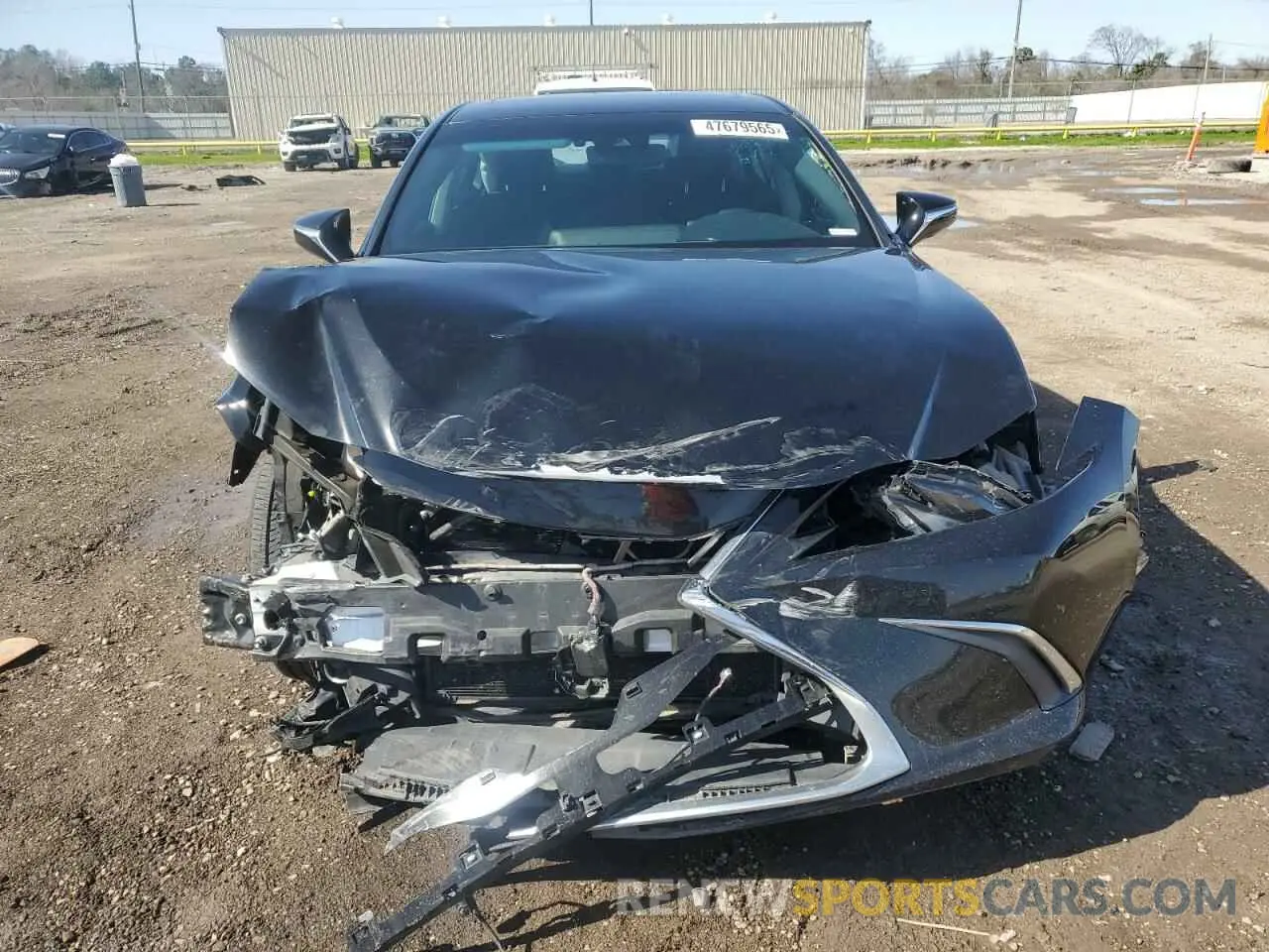 5 fotografías del automóvil dañado 58ADZ1B12LU077005 LEXUS ES350 2020