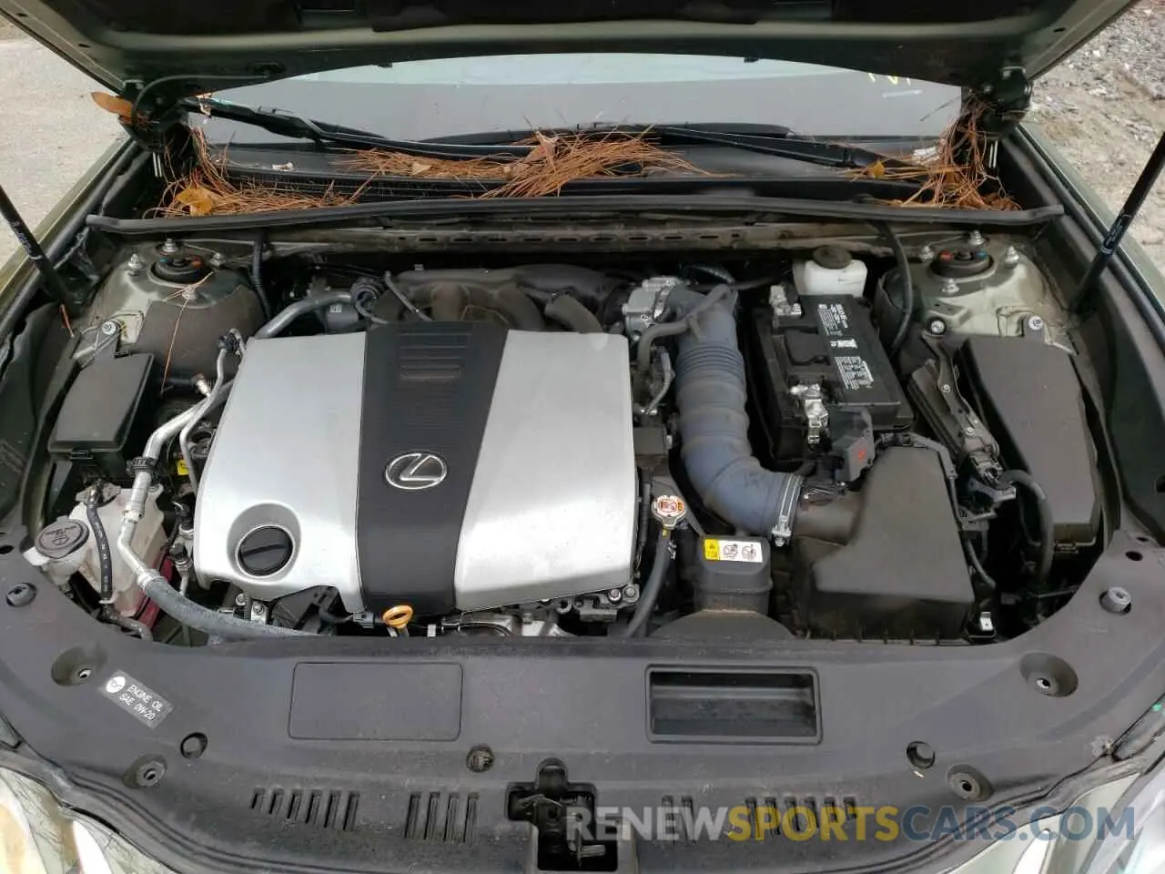 7 fotografías del automóvil dañado 58ADZ1B13LU052274 LEXUS ES350 2020