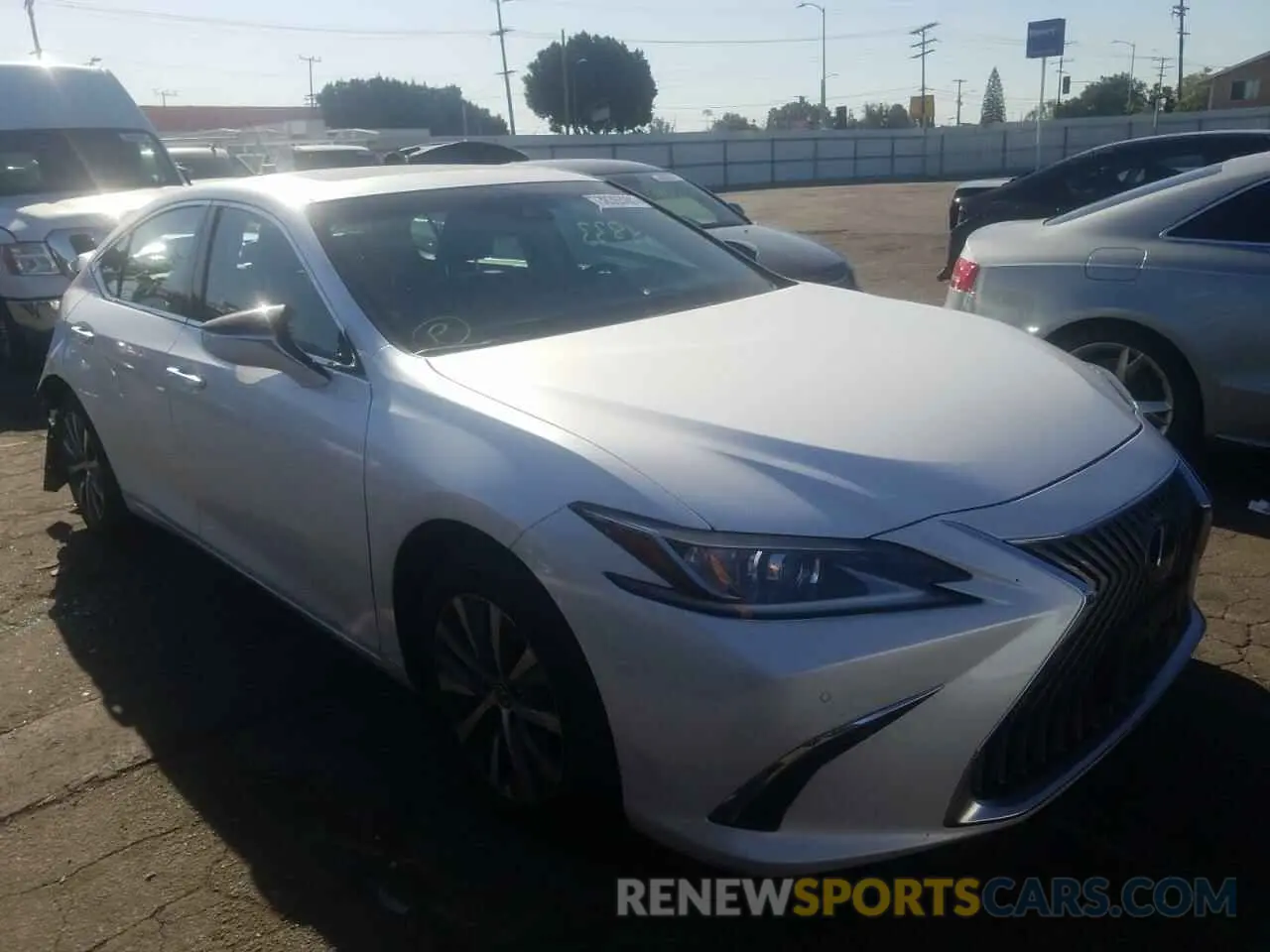 1 fotografías del automóvil dañado 58ADZ1B13LU057278 LEXUS ES350 2020