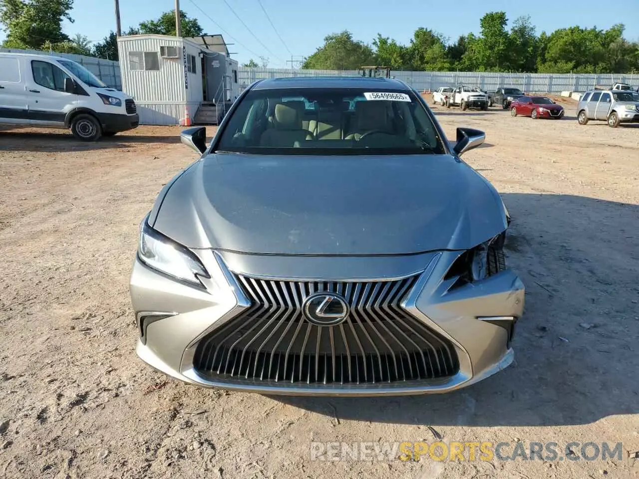 5 fotografías del automóvil dañado 58ADZ1B13LU074422 LEXUS ES350 2020