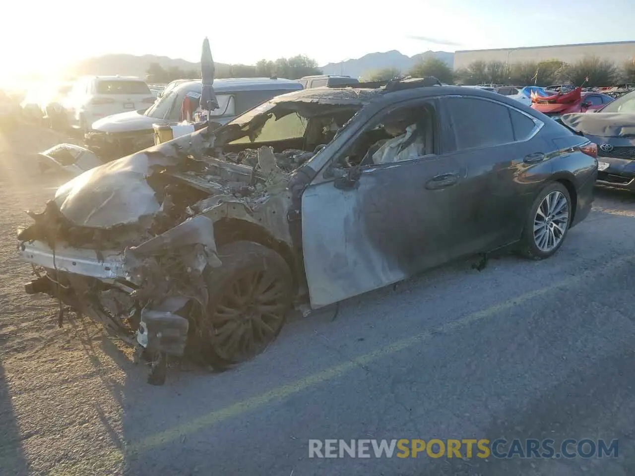 1 fotografías del automóvil dañado 58ADZ1B14LU056737 LEXUS ES350 2020