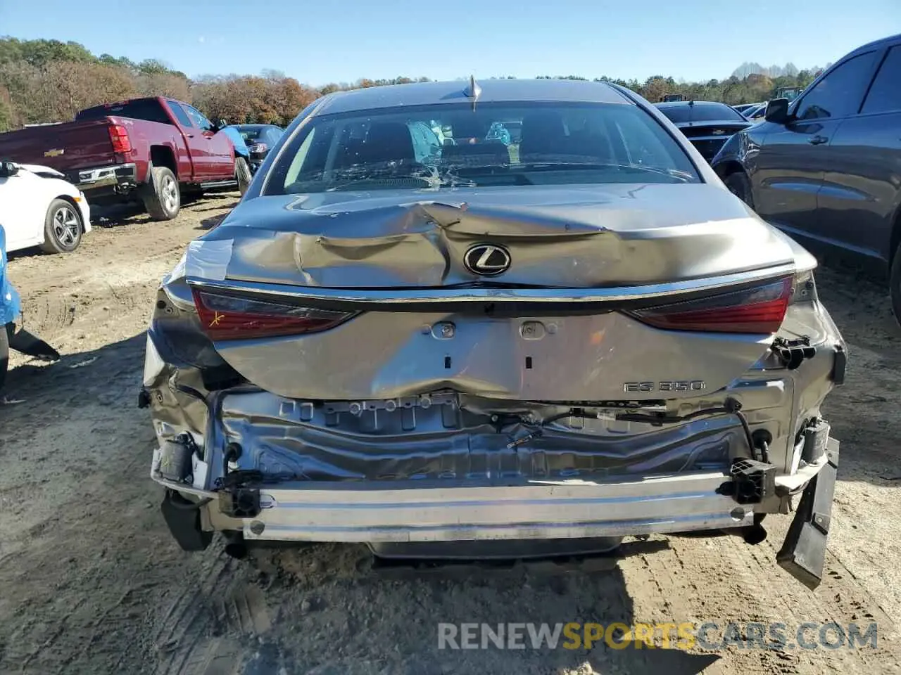 6 fotografías del automóvil dañado 58ADZ1B14LU074428 LEXUS ES350 2020