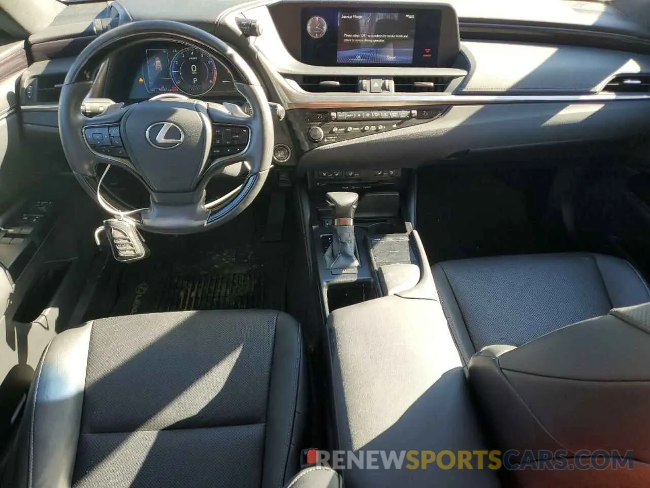 8 fotografías del automóvil dañado 58ADZ1B14LU074428 LEXUS ES350 2020
