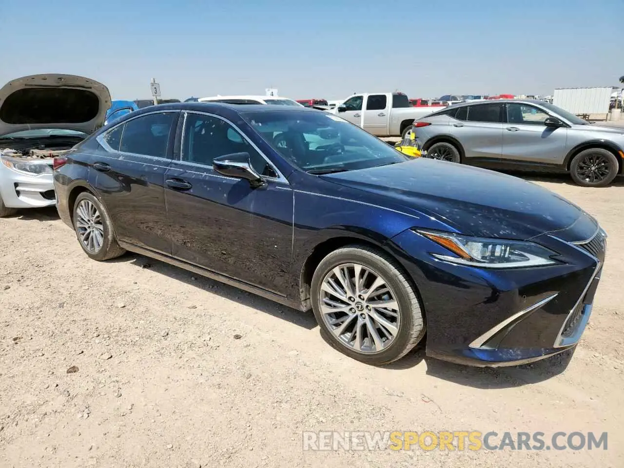 4 fotografías del automóvil dañado 58ADZ1B14LU075899 LEXUS ES350 2020