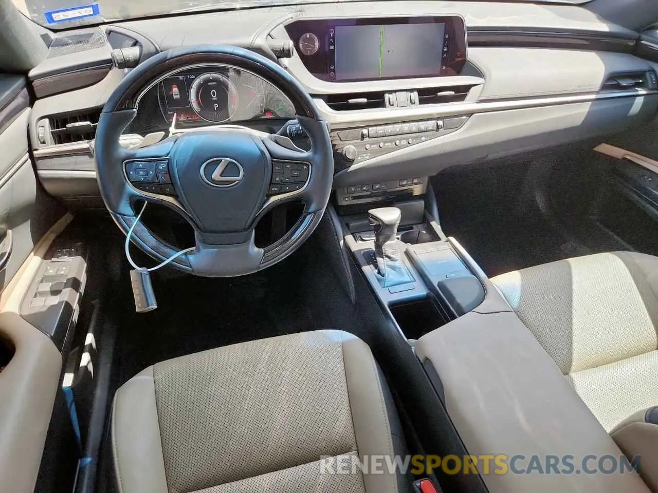 8 fotografías del automóvil dañado 58ADZ1B14LU075899 LEXUS ES350 2020