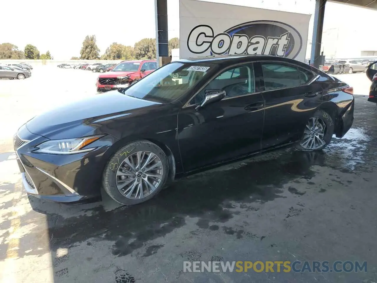 1 fotografías del automóvil dañado 58ADZ1B15LU059386 LEXUS ES350 2020