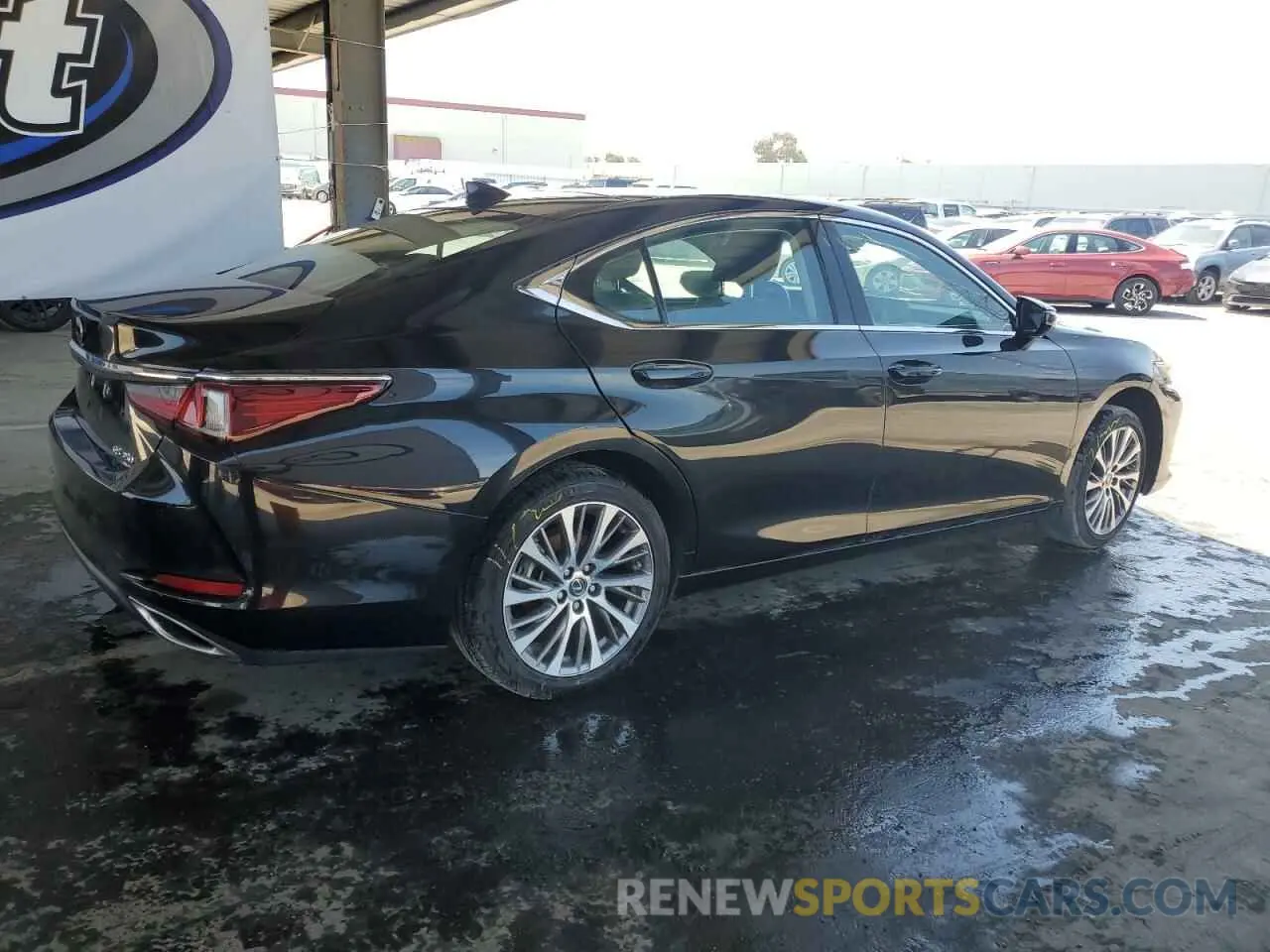 3 fotografías del automóvil dañado 58ADZ1B15LU059386 LEXUS ES350 2020