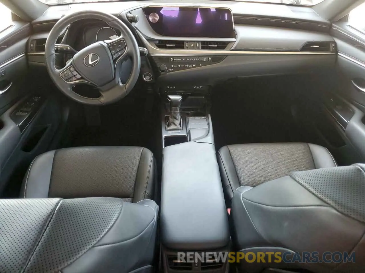 8 fotografías del automóvil dañado 58ADZ1B15LU059386 LEXUS ES350 2020