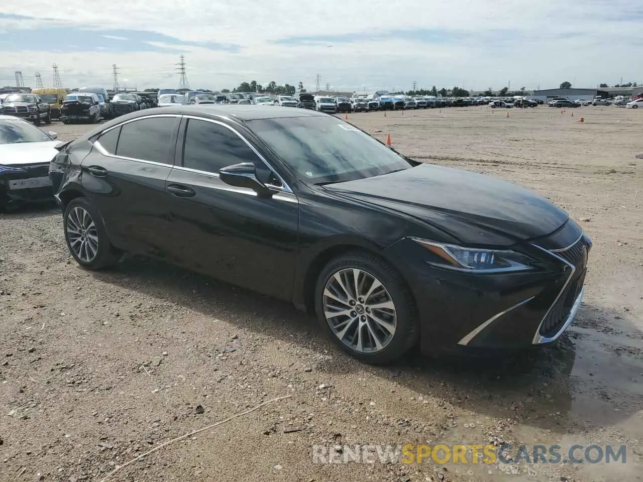 4 fotografías del automóvil dañado 58ADZ1B16LU070039 LEXUS ES350 2020