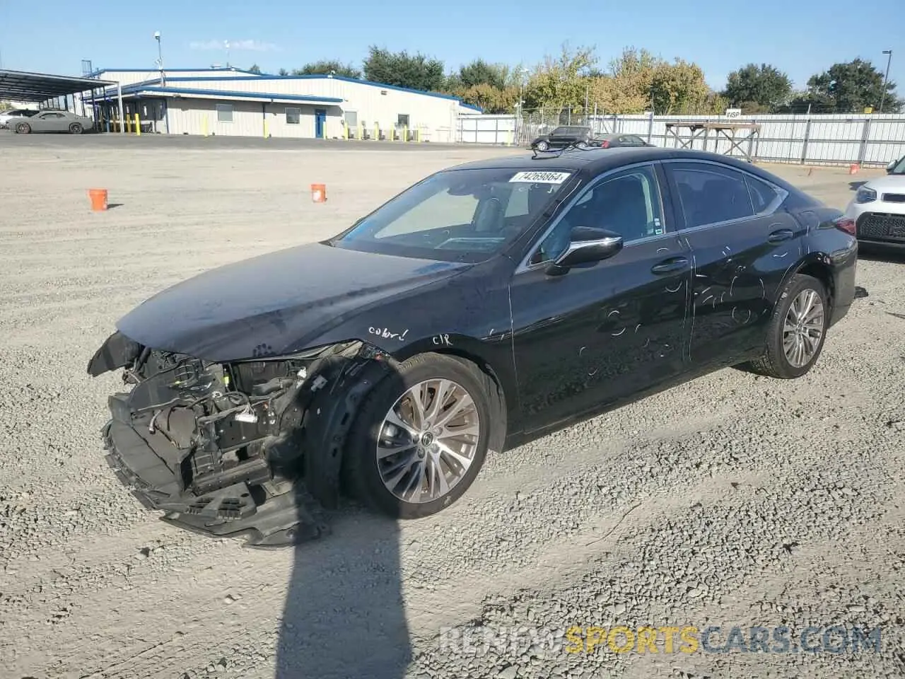 1 fotografías del automóvil dañado 58ADZ1B18LU051508 LEXUS ES350 2020