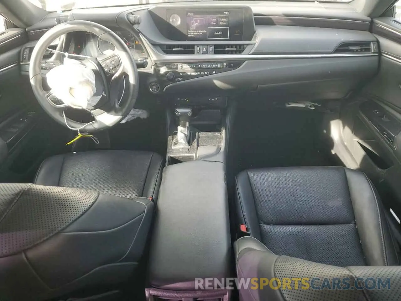 8 fotografías del automóvil dañado 58ADZ1B19LU056023 LEXUS ES350 2020