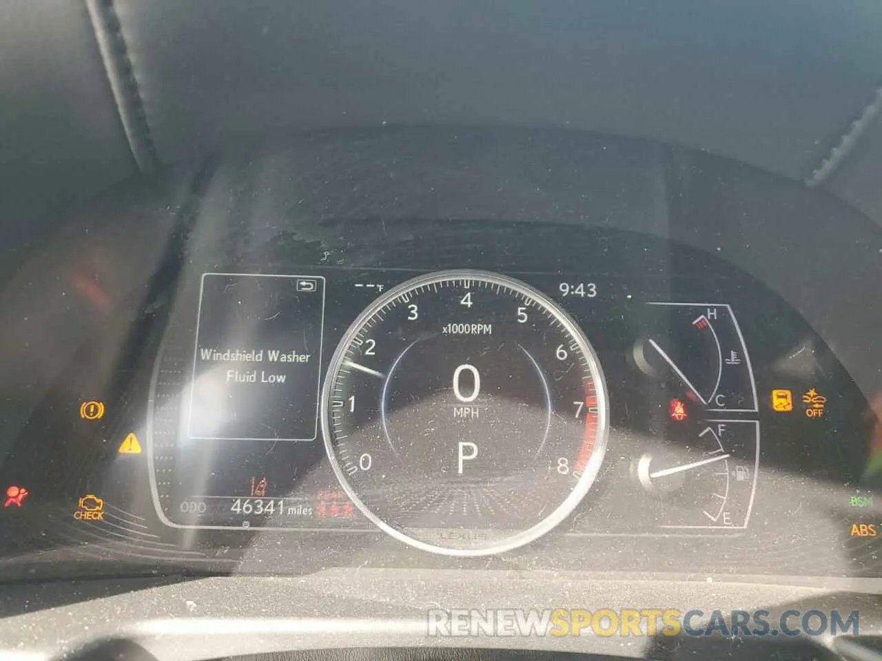 9 fotografías del automóvil dañado 58ADZ1B19LU056023 LEXUS ES350 2020