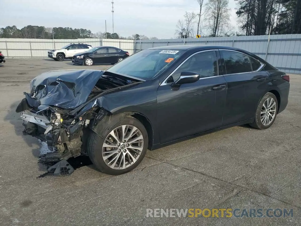 1 fotografías del automóvil dañado 58ADZ1B19LU071217 LEXUS ES350 2020