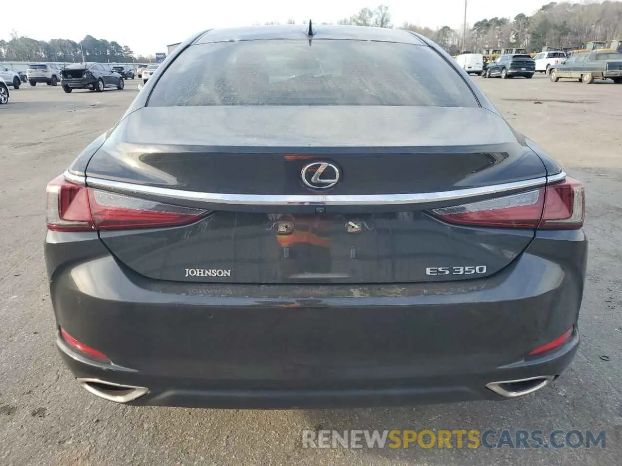 6 fotografías del automóvil dañado 58ADZ1B19LU071217 LEXUS ES350 2020