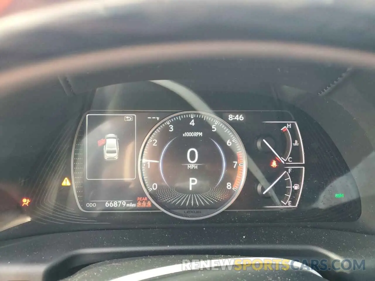 9 fotografías del automóvil dañado 58ADZ1B19LU071217 LEXUS ES350 2020