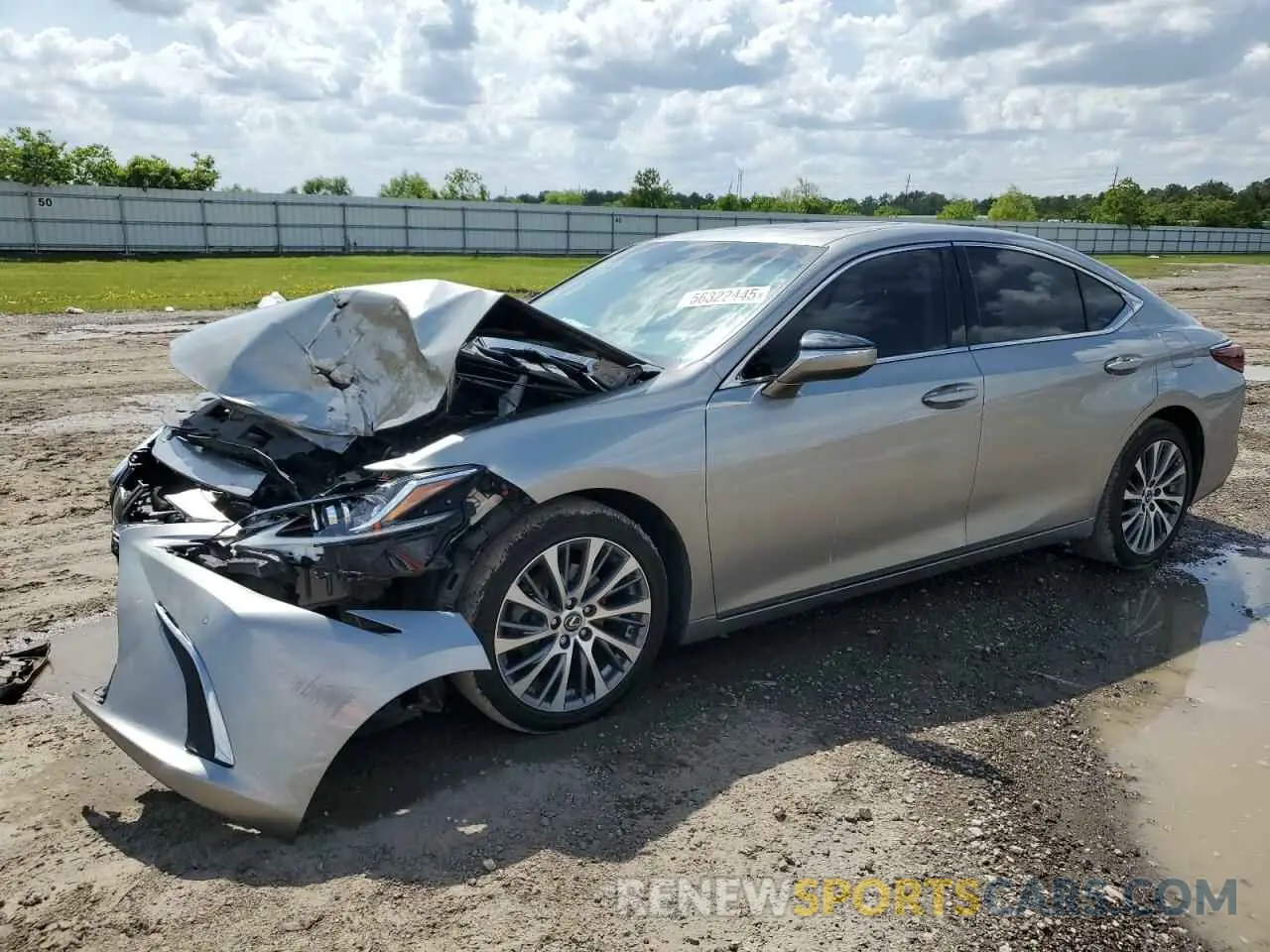1 fotografías del automóvil dañado 58ADZ1B19LU080967 LEXUS ES350 2020
