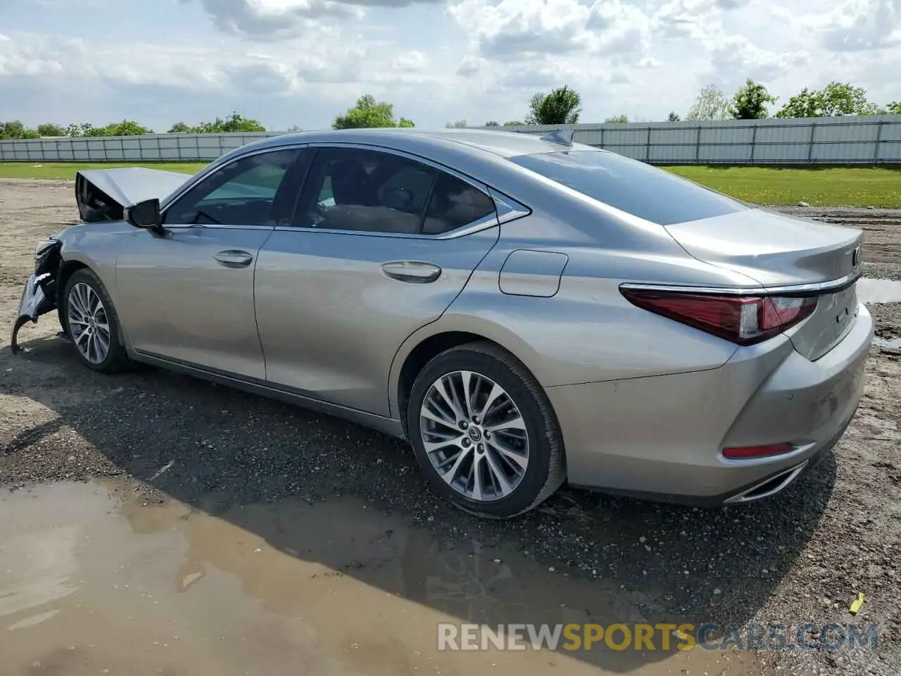 2 fotografías del automóvil dañado 58ADZ1B19LU080967 LEXUS ES350 2020