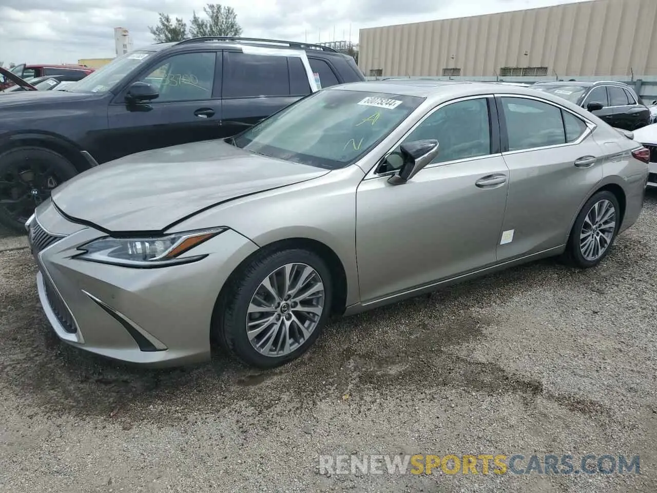 1 fotografías del automóvil dañado 58ADZ1B1XLU075504 LEXUS ES350 2020