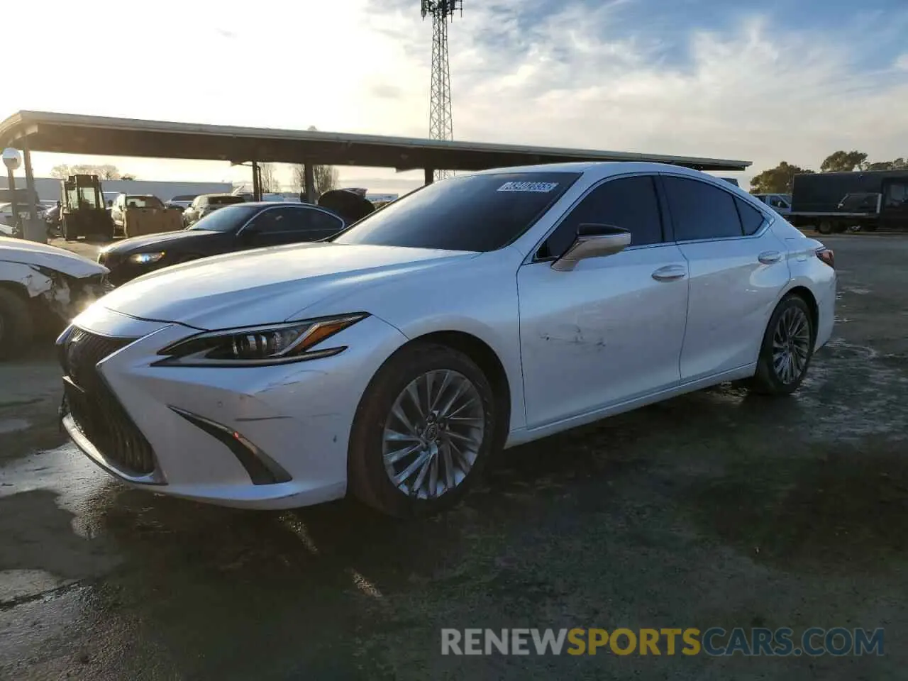 1 fotografías del automóvil dañado 58AEZ1B11LU057798 LEXUS ES350 2020