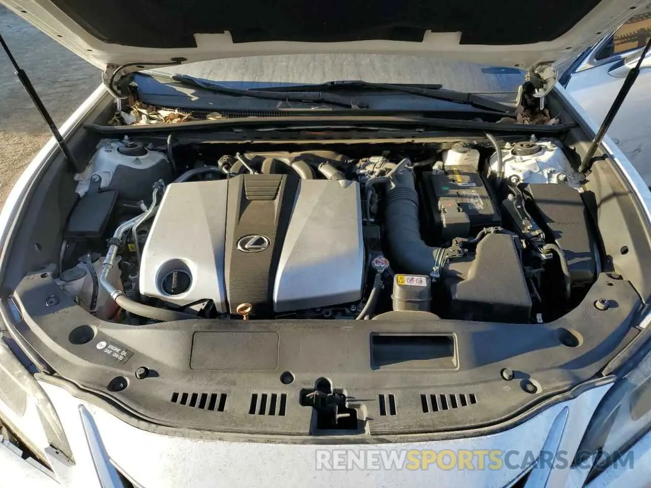 11 fotografías del automóvil dañado 58AEZ1B11LU057798 LEXUS ES350 2020