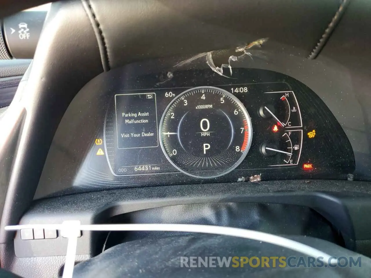 9 fotografías del automóvil dañado 58AEZ1B11LU057798 LEXUS ES350 2020