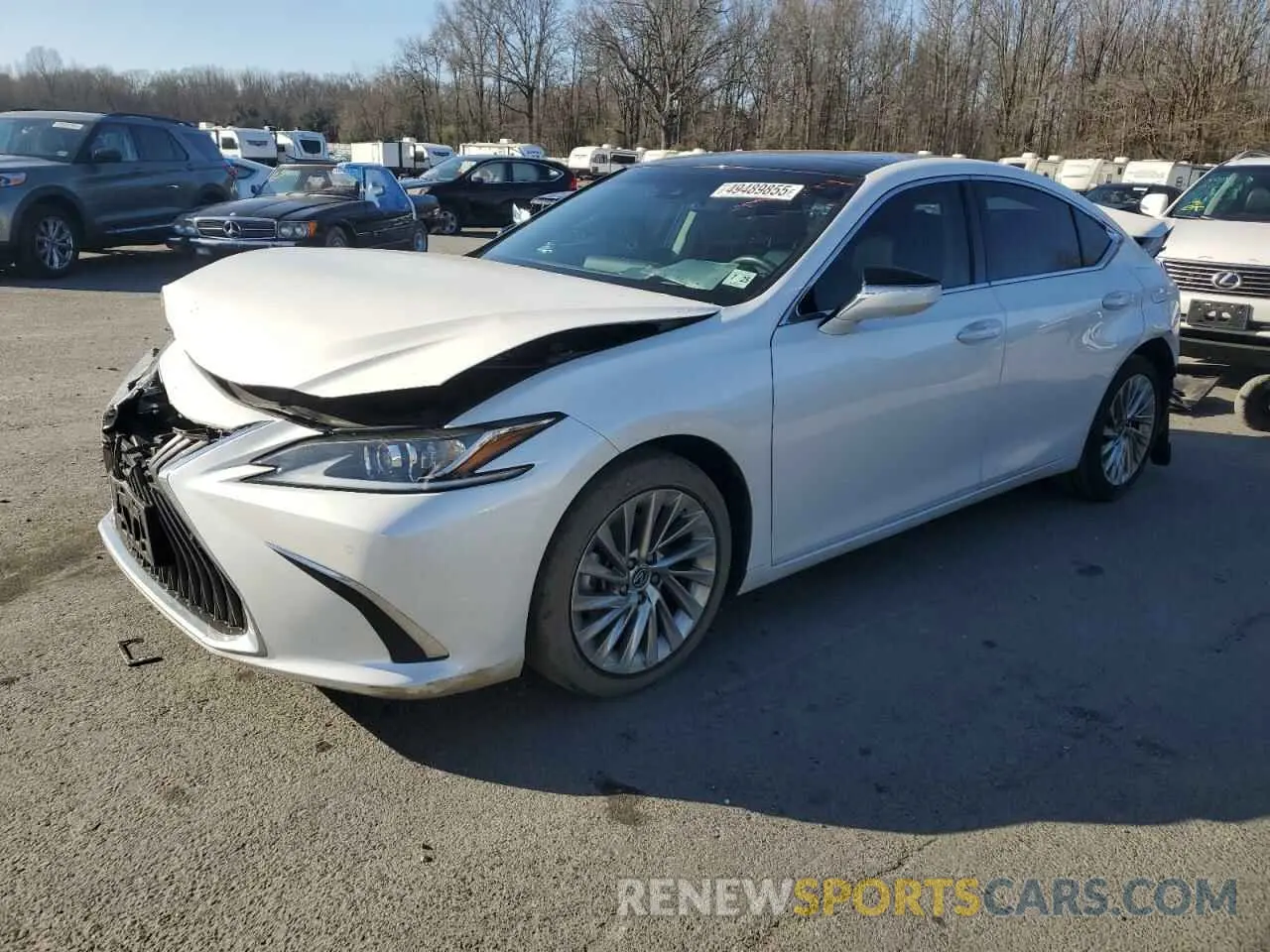 1 fotografías del automóvil dañado 58AEZ1B11LU058384 LEXUS ES350 2020