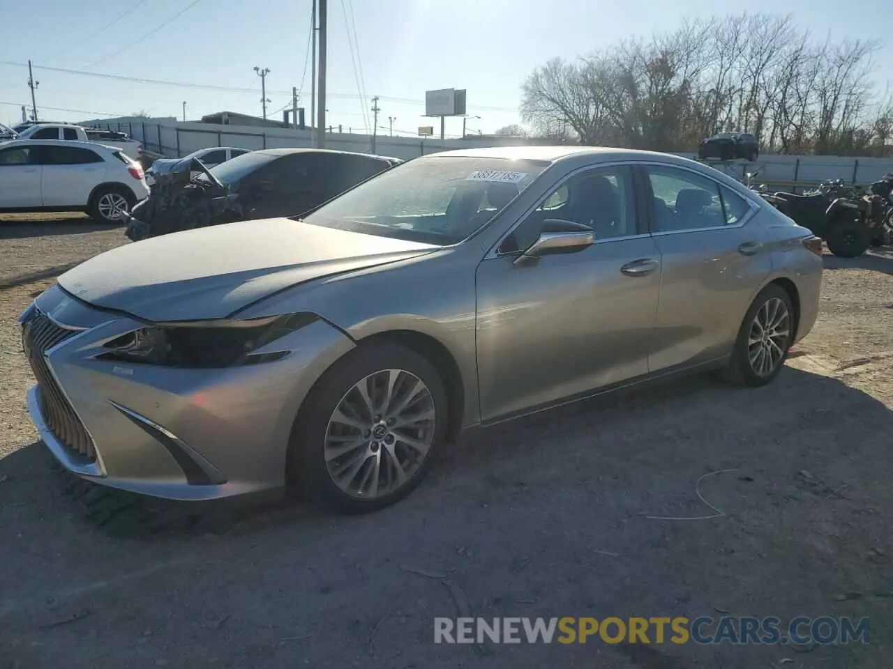 1 fotografías del automóvil dañado 58AEZ1B16LU057778 LEXUS ES350 2020