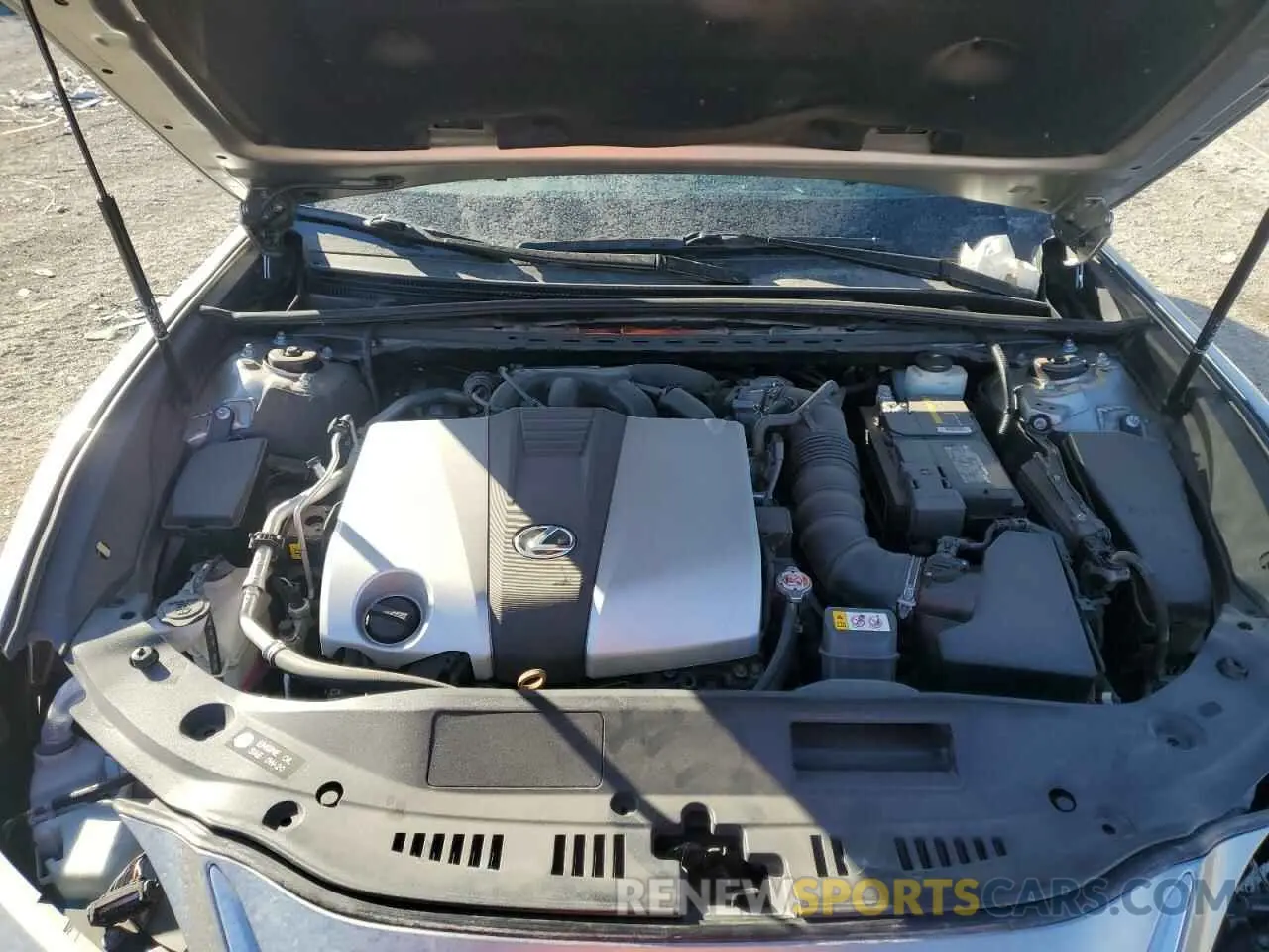 11 fotografías del automóvil dañado 58AEZ1B16LU057778 LEXUS ES350 2020