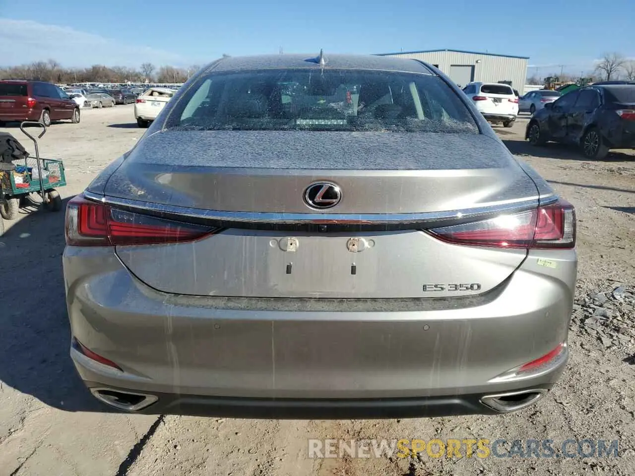 6 fotografías del automóvil dañado 58AEZ1B16LU057778 LEXUS ES350 2020