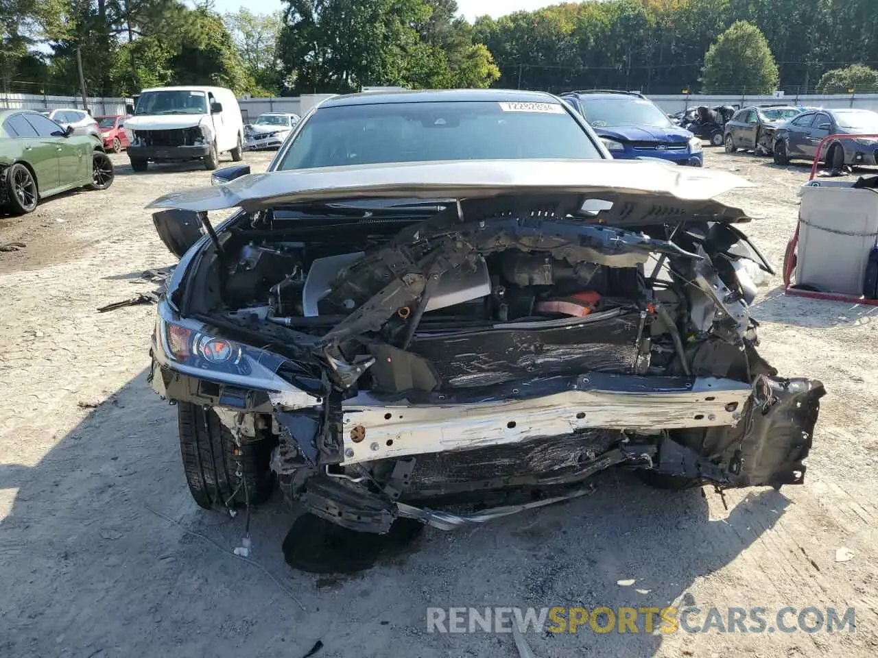 5 fotografías del automóvil dañado 58AEZ1B18LU073187 LEXUS ES350 2020