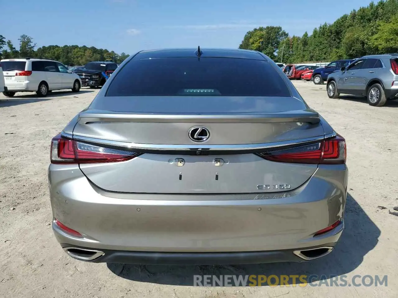 6 fotografías del automóvil dañado 58AEZ1B18LU073187 LEXUS ES350 2020