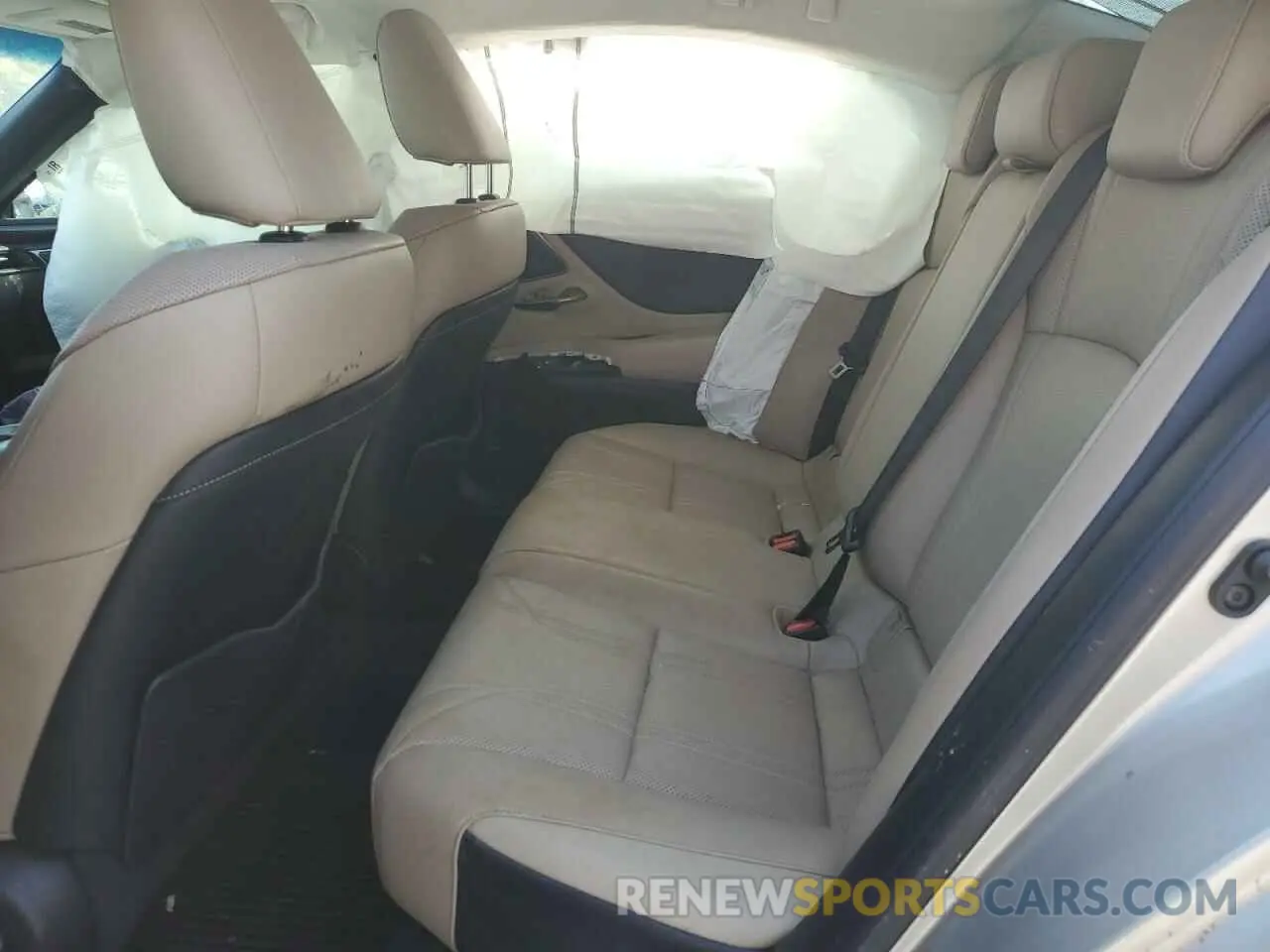 10 fotografías del automóvil dañado 58AEZ1B1XLU053572 LEXUS ES350 2020